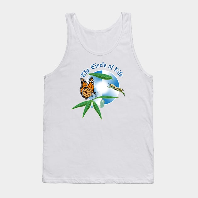 Monarch-Circle of Life Tank Top by NN Tease